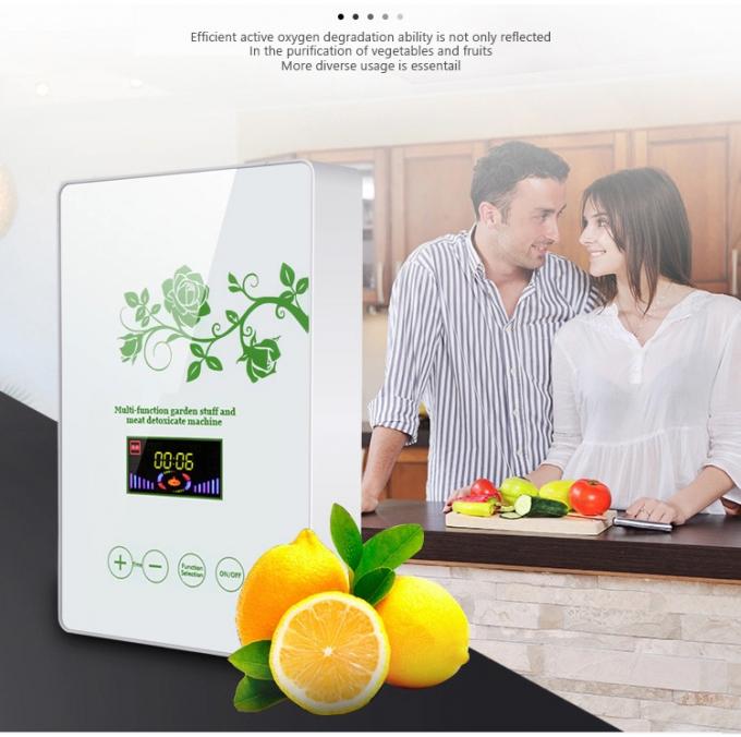 Homefish Pannello di vetro portatile per la sterilizzazione di frutta e verdura Intelligent Multifunction Machine 400mg/h Generatore di ozono per cucina 7