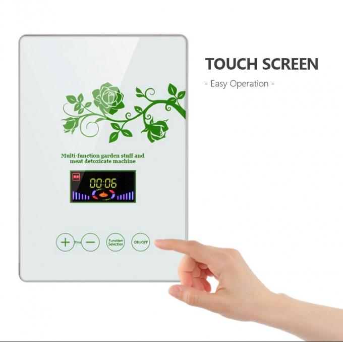 Homefish Pannello di vetro portatile per la sterilizzazione di frutta e verdura Intelligent Multifunction Machine 400mg/h Generatore di ozono per cucina 12