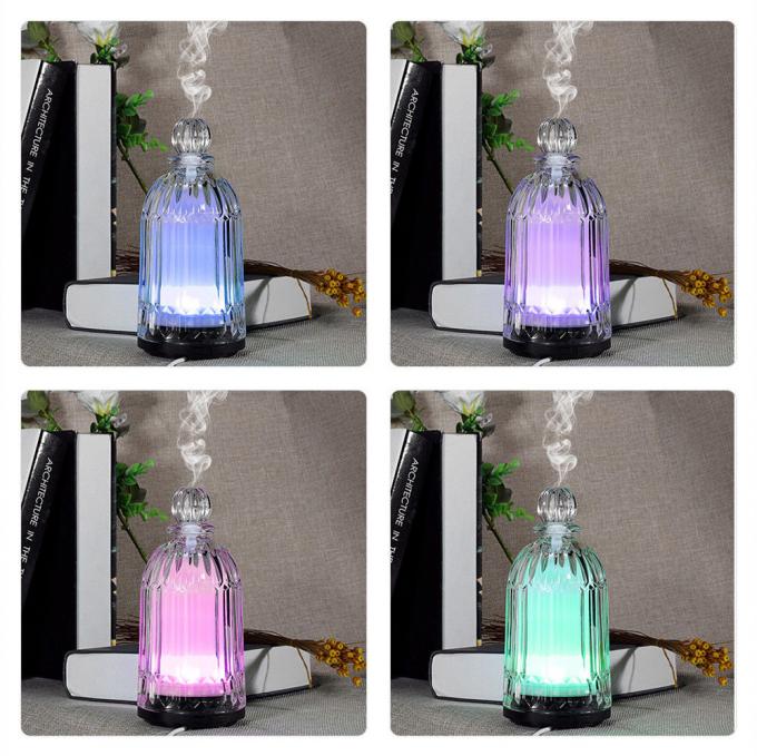 HOMEFISH OEM Dropshipping Umidificatore di vetro multicolore da 120 ml Diffusore di olio essenziale Diffusore di profumo 1