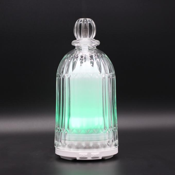 HOMEFISH OEM Dropshipping Umidificatore di vetro multicolore da 120 ml Diffusore di olio essenziale Diffusore di profumo 3