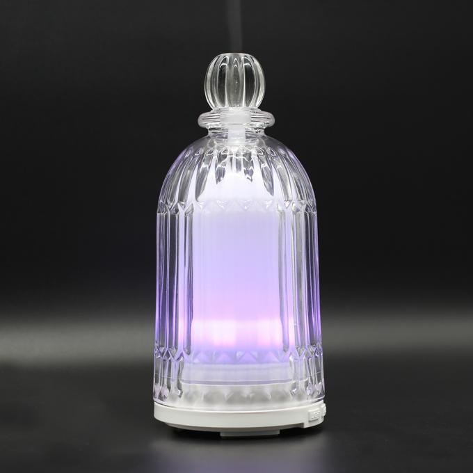 HOMEFISH OEM Dropshipping Umidificatore di vetro multicolore da 120 ml Diffusore di olio essenziale Diffusore di profumo 2