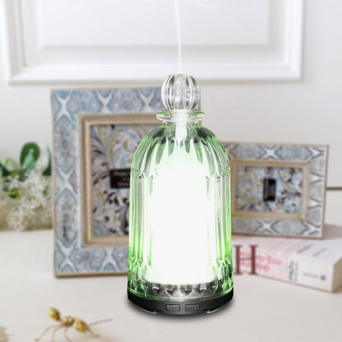 HOMEFISH OEM Dropshipping Umidificatore di vetro multicolore da 120 ml Diffusore di olio essenziale Diffusore di profumo 7