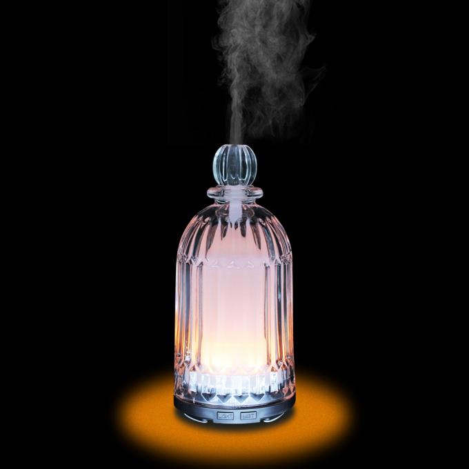 HOMEFISH OEM Dropshipping Umidificatore di vetro multicolore da 120 ml Diffusore di olio essenziale Diffusore di profumo 10