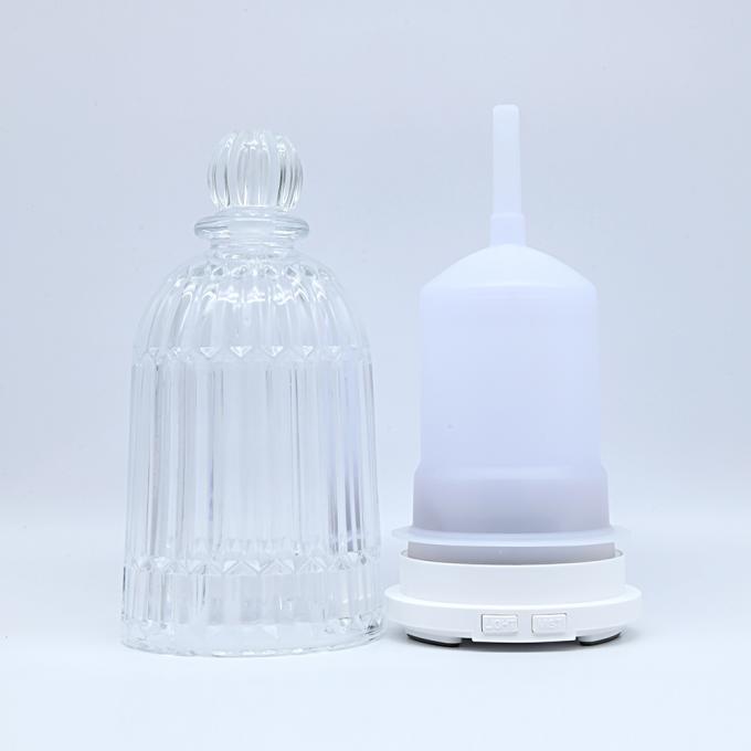 HOMEFISH OEM Dropshipping Umidificatore di vetro multicolore da 120 ml Diffusore di olio essenziale Diffusore di profumo 12