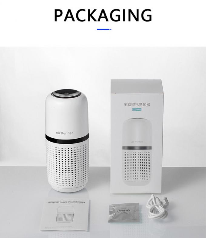 2023 Nuovo arrivo Intelligente Purificatore d'aria per auto portatile Macchina di aromaterapia filtro multiplo Purificatore d'aria di ferro negativo 15