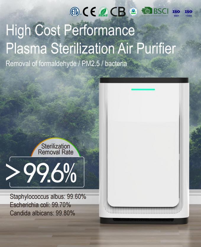 Homefish 350m3/h UVC Luftreiniger Purificatore di fumo commerciale 3 attrezzature 0