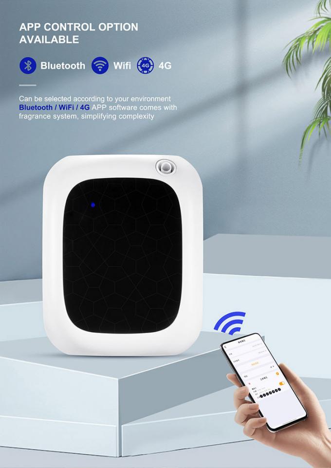 HOMEFISH 10W Diffusore d'aria senza acqua montato sulla parete 200ml 3