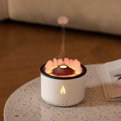 comprare Nuovo Luxury Flamma Vulcanica Diffusore Aroma Olio Aroma 360 Diffusore Ultrasuoni Macchina di profumo 3d Fuoco Flame Diffusore Aroma online manufacture