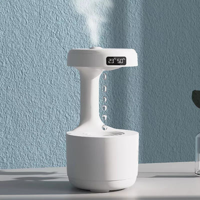 Buon prezzo HOMEFISH USB di ricarica anti-gravità umidificatore goccia d'acqua 36db-45db basso rumore in linea