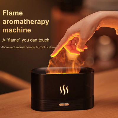 Buon prezzo HOMEFISH ABS PP Flame Diffuser Umidificatore di olio essenziale 15-20 ml/h in linea
