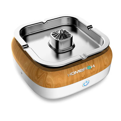Buon prezzo Homefish Acciaio inossidabile Purificatore d'aria a ceneri elettrico multifunzionale filtro HEPA Purificatore d'aria a ceneri a batteria durevole in linea