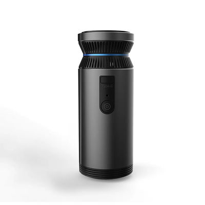 Buon prezzo Purificatore d'aria per auto in lega di alluminio integrato Controllo intelligente Generatore di ozono Tecnologia Anion Mini Umidificatore d'aria portatile in linea