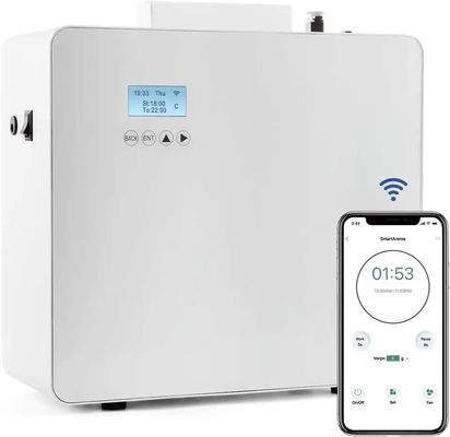 Controllo WIFI Intelligente Diffusore di oli essenziali 800ml Grande capacità Hotel commerciale Diffusore di aroma elettrico senza acqua