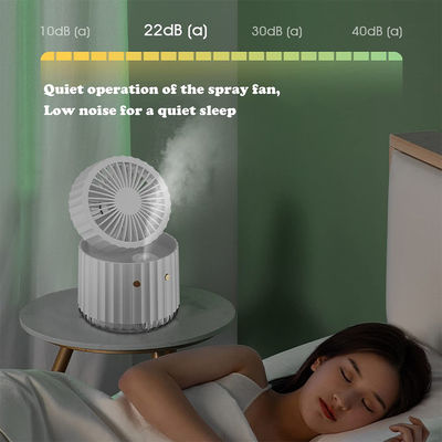 Ventilatore ricaricabile per desktop USB Ventilatore di raffreddamento flessibile e portatile