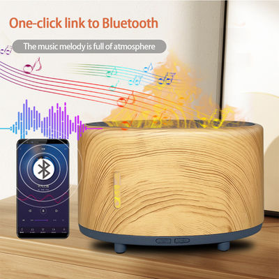 Buon prezzo Umidificatore di fiamma tranquillo Bluetooth Remote LED Aromaterapia personalizzata 150ml in linea