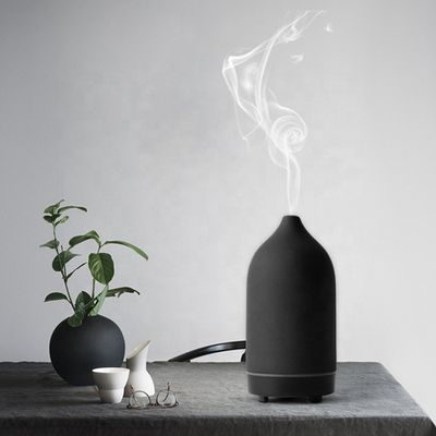 Buon prezzo Homefish Diffusore di aroma ad ultrasuoni in ceramica con luce a led olio essenziale profumo diffuso diffusore Geurverspreider diffusore di per in linea
