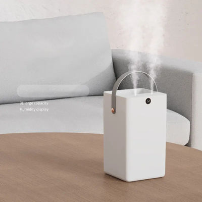 Buon prezzo 3L Grande capacità Diffusore a doppio spruzzo Umidità Nebbia fredda Umidificatore d'aria a nebulosa con schermo digitale in linea