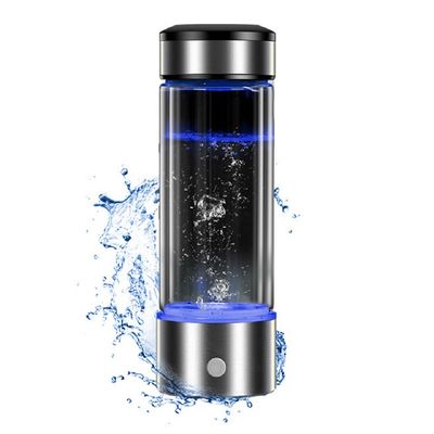 Buon prezzo Homefish 2021 OEM Generatore di idrogeno in vetro Bottiglia d'acqua SPE PEM Tecnologia Ionizzatore d'acqua Maker portatile di idrogeno in linea