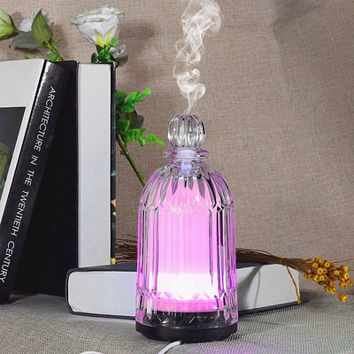 Buon prezzo HOMEFISH OEM Dropshipping Umidificatore di vetro multicolore da 120 ml Diffusore di olio essenziale Diffusore di profumo in linea