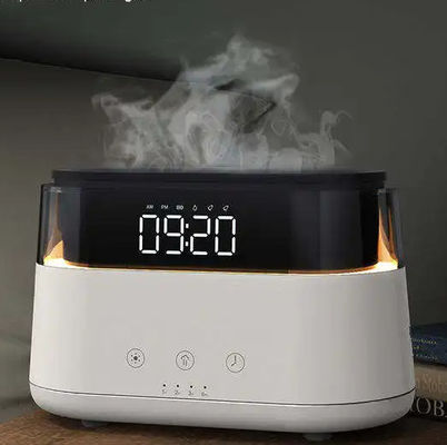 Buon prezzo Humidificatore a effetto fiamma intelligente, diffusore di aroma silenzioso, multifunzione, diffusore di aroma, diffusore di aromaterapia, umidificatore con orologio LED in linea