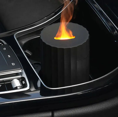 Buon prezzo Migliora l'atmosfera della tua auto e della tua casa con l'umidificatore per auto Simulation Flame Diffuser da 7 colori 100ml per Dropshipping in linea