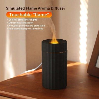 Buon prezzo Nuovo arrivo Nuovo caldo usb olio essenziale fiamma diffusore di aroma ultrasonico aria portatile senza acqua umidificatore 100ml diffusore di aroma auto in linea
