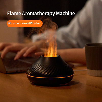 Buon prezzo HOMEFISH deumidificatore per piccole stanze Effetto luce di fiamma PP Fusoliera olio essenziale Aromaterapia macchina per l'umidificazione in linea