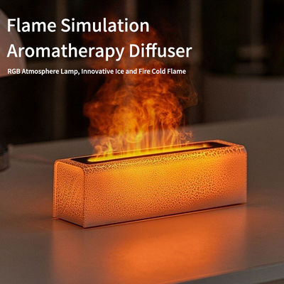 Buon prezzo Simulazione della fiamma di lava Diffusore di aromaterapia Umidificatore con luce dell'atmosfera in linea